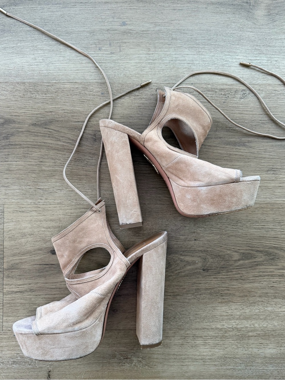 Aquazzura Firenze Platform Sandals
